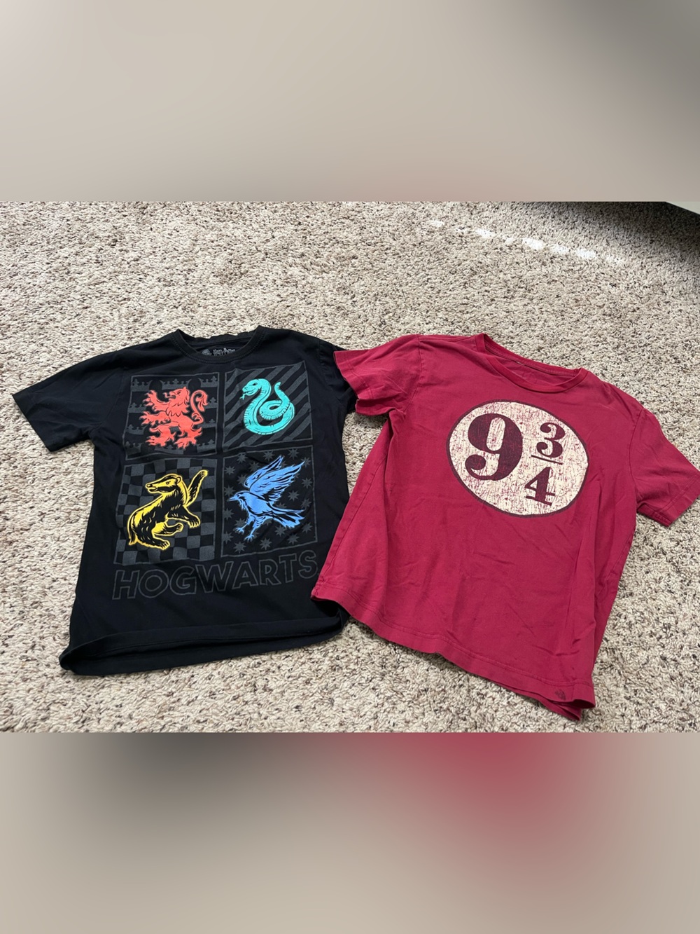Boys medium Harry Potter t shirt bundle